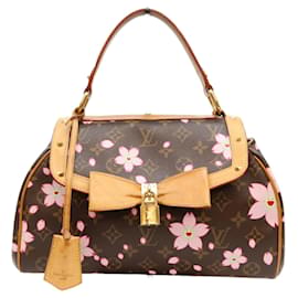 Louis Vuitton Monogram Cherry Blossom Sac Retro PM Handbag