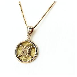 Céline Collar con colgante Celine Yellow Gold