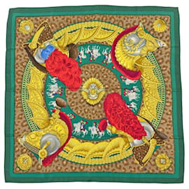 Hermès Hermes Carre 90 CASQUES et PLUMETS Scarf