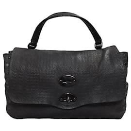 Borsa a mano Zanellato Postina in pelle marrone