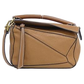 Borsa a spalla Loewe Puzzle Mini in vitello