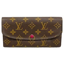 Louis Vuitton Monogram Portefeuille Emilie Long Wallet