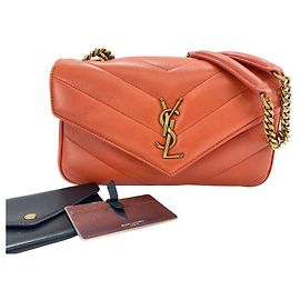 Borsa a tracolla Yves Saint Laurent Orange