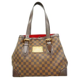Borsa Tote Louis Vuitton Damier Hampstead MM N51204 Ebene