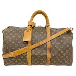 Louis Vuitton Boston Monogram Keepall Bandoulière 50