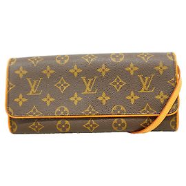 Borsa a tracolla Louis Vuitton Monogram Pochette Twin GM
