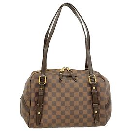Borsa a tracolla Louis Vuitton Damier Rivington PM