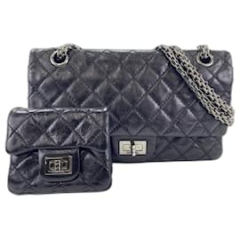 Borsa a tracolla Chanel Matelassé - Black
