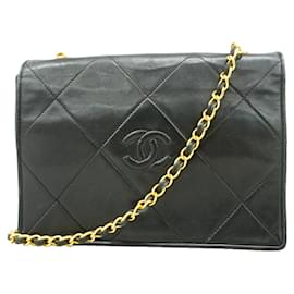 Borsa a tracolla Chanel in pelle di agnello