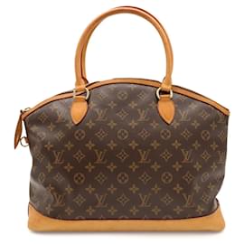 Borsa a mano Louis Vuitton Monogram Lockit Horizontal