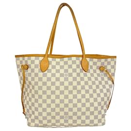Borsa Tote Louis Vuitton Damier Azur Neverfull MM