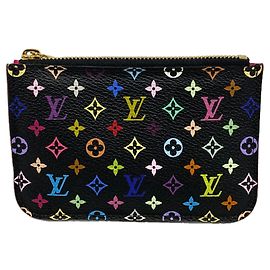 Louis Vuitton Monogram Multicolor Pochette Clé M93735