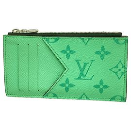 Portamonete Louis Vuitton Verde