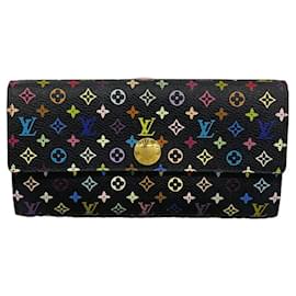 Louis Vuitton Monogram Multicolor Portefeuille Sarah Long Wallet