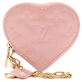 Louis Vuitton Monogram Vernis Porte Monnaie Coeur Wallet/Coin Case