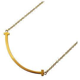 Collana Tiffany & Co. T Smile Small in oro giallo 18K