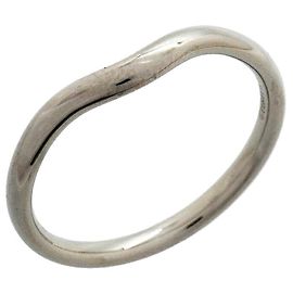 Anel Curved Band Tiffany & Co. em Platina 950
