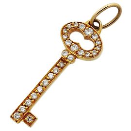 Tiffany & Co. Oval Key Pendant in 18K Yellow Gold