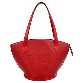 Louis Vuitton Epi Saint Jacques Schultertasche