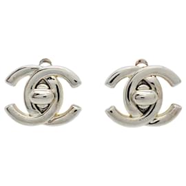 Orecchini a clip Chanel Silver