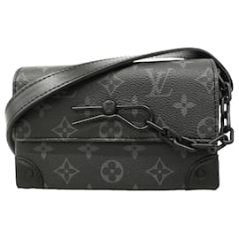 Borsa a tracolla portafoglio indossabile Louis Vuitton Monogram Eclipse Steamer