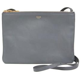 Céline Celine Trio Large 171453 Borsa Crossbody in Pelle