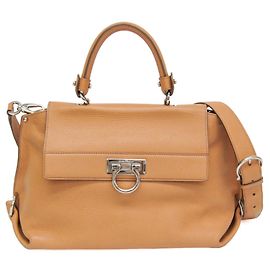 Borsa a tracolla Salvatore Ferragamo Gancini Medium Sophia