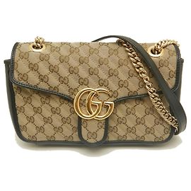 Borsa a tracolla mini matelassé Gucci GG Marmont