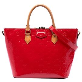 Louis Vuitton Red Monogram Vernis Montebello MM