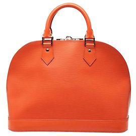 Louis Vuitton Orange Epi Alma PM