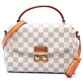 Louis Vuitton White Damier Azur Croisette