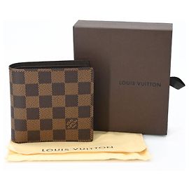 Louis Vuitton Damier Portefeuille Marco Bi-fold Wallet