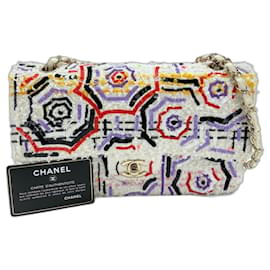 Bolso de hombro Chanel Classic Flap de tweed