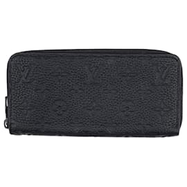 Louis Vuitton Zippy Wallet - Black Monogram