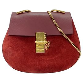 Chloé Drew Schultertasche in Rot