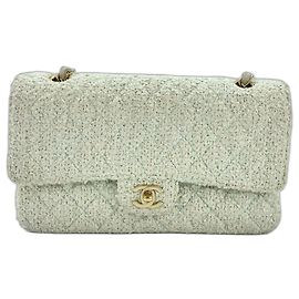 Borsa a tracolla Chanel Matelassé in blu