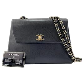 Borsa a tracolla Chanel Trapeze, Black