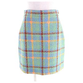 Falda Gucci de algodón tweed