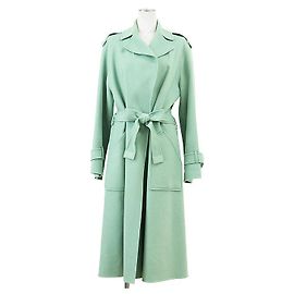 Autre Marque Loro Piana Trench Gown Coat 100% Cashmere Long Coat