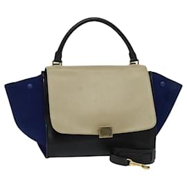 Céline Celine Tricolor Trapeze Leather Medium