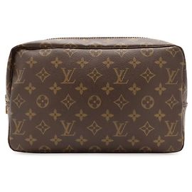 Louis Vuitton Monogram Trousse Toilette 28 Clutch Bag