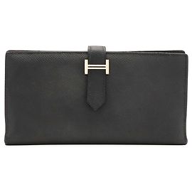 Hermès Hermes Bearn Soufflé Bi-fold langes Portemonnaie