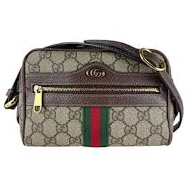 Borsa a tracolla Gucci Ophidia GG Supreme Canvas