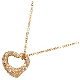 Collana in oro rosa 18K a forma di cuore Tiffany & Co.