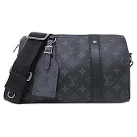 Sac à épaule Louis Vuitton Monogram Eclipse Reverse City Keepall