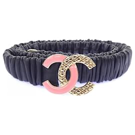 Chanel Gürtel Schwarz und Rosa