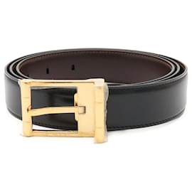 Cintura reversibile Bvlgari Bulgari con fibbia quadrata