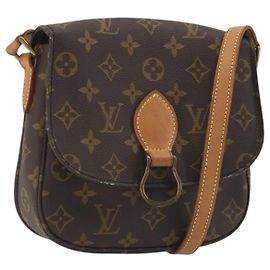 LOUIS VUITTON Borsa a tracolla Monogram Saint Cloud MM M51243 LV Auth 196387A