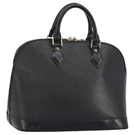 Borsa a mano LOUIS VUITTON Epi Alma Noir M52142 LV Auth 198666A