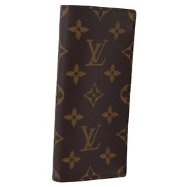 LOUIS VUITTON Monogram Etui Lunette Simple Glasses Case M62962 LV Auth am12425V